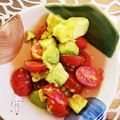 Mizzelle's cooksnap of when they made トマトとアボカドのさっぱりサラダ.