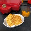 クックYHKEN1☆'s cooksnap of when they made 米粉のワッフル.