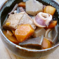 ケンチャナヨ～'s cooksnap of when they made どんこ椎茸と里芋とイカの煮物.