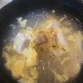 はらぺこさや's cooksnap of when they made ヘルシー！ささみと豆腐の春雨スープ♪.