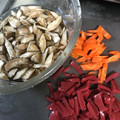 大阪のちゃーちゃん's cooksnap of when they made 赤こんにゃくとごぼうのきんぴら.