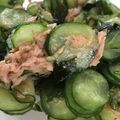 陽炎☆'s cooksnap of when they made ポン酢で♡きゅうりとわかめとツナの和え物.