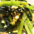ららちゃむ★'s cooksnap of when they made 油揚げと小松菜の中華炒め.