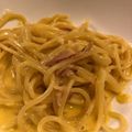 きちばった's cooksnap of when they made 牛乳 全卵 でOK！ 簡単 カルボナーラ.
