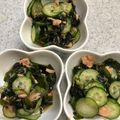 そこなち's cooksnap of when they made ポン酢で♡きゅうりとわかめとツナの和え物.