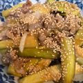 ゆるмαмα's cooksnap of when they made なすと豚のしょうが焼き風。.