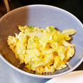 しましまもよう's cooksnap of when they made 簡単副菜　キャベツ炒り卵.