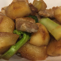 クックPZLJP4☆'s cooksnap of when they made 豚バラ肉と新じゃがの揚げ煮【作り置き】.