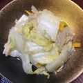 クックピロu5's cooksnap of when they made 白菜とキノコのシーチキン炒め.