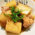 cook⭐MAYU⭐'s cooksnap of when they made 大根と胸肉と厚揚げの甘煮物.
