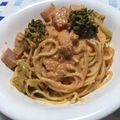 クック1MHDT9☆'s cooksnap of when they made ベーコンとブロッコリーのトマトクリーム.