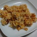 じう630's cooksnap of when they made 簡単福神漬チャーハン.
