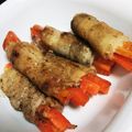 モグタソ's cooksnap of when they made 豚バラと人参の巻き焼き.
