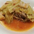 biss-love's cooksnap of when they made キャベツとひき肉の重ね煮.