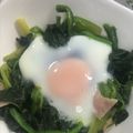 yaojun's cooksnap of when they made 朝食にも♡ほうれん草と半熟卵のココット♫.