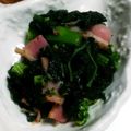 もん★もん's cooksnap of when they made 簡単♪菜の花とベーコン炒め物.