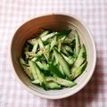 えつエツ's cooksnap of when they made ちょいと一品★千切りキュウリの即席ナムル.