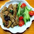 ＊みのりん＊'s cooksnap of when they made 豚肉の大葉炒め生野菜添え.
