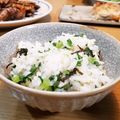 τомоко's cooksnap of when they made 大根の葉とがごめ昆布の混ぜご飯.
