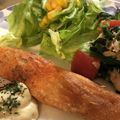 あーちゃんmama♪'s cooksnap of when they made 簡単☆鮭のムニエル☆タルタル添え.