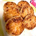 yuntakaa's cooksnap of when they made キャベツでかさまし超時短メンチカツ！.