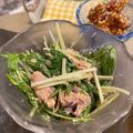 わかちんとシロ's cooksnap of when they made 鯖と水菜のサラダ.