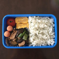 秋実's cooksnap of when they made ご飯が進む！簡単ナスとピーマンの豚肉炒め.