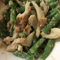 クックPW9C2T☆'s cooksnap of when they made ちくわといんげんの胡麻和え.
