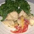 nyonyo29's cooksnap of when they made プリプリムネ肉のレモン醬油炒め.