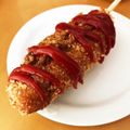 ゴリコゴリオ's cooksnap of when they made 大人気☆ウインナー入りチーズハットグ.