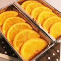 mogux2co's cooksnap of when they made しっとりオレンジパウンドケーキ.