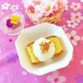 hikarin♪'s cooksnap of when they made おひとりさまのカステラでホットデザート.