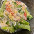 パッシーユ's cooksnap of when they made ブロッコリーとカニカマの中華あんかけ.
