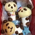 shizuka396's cooksnap of when they made バレンタイン簡単大量可愛い★パンダチョコ.