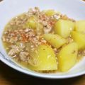 めぷくろう☆'s cooksnap of when they made 新じゃがと玉ねぎの鶏そぼろあん♥.