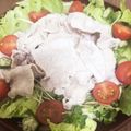 saya2415's cooksnap of when they made 豚しゃぶサラダ〜玉ねぎドレッシングで〜.