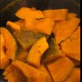 Harumie's cooksnap of when they made たっぷりお酒で煮る☆酔いどれ南瓜の煮物.