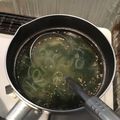 やーまんピー's cooksnap of when they made ササミの茹で汁で優しいわかめスープ♪.