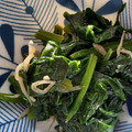 mmmksss's cooksnap of when they made ほうれん草とじゃこの和えもの♡.