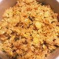 丸顔の妖精's cooksnap of when they made 男子が喜ぶ　簡単スタミナ豚バラチャーハン.