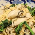 I♡BOY's cooksnap of when they made 牡蠣と菜の花のパスタ.