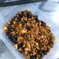 ☆晴くんママ☆'s cooksnap of when they made 黒豆茶出がらしレシピ☆黒豆と豆腐の炒り煮.