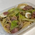 Hanachan13's cooksnap of when they made お手軽！シーフードとキャベツのパスタ.