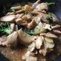 クック4X552G☆'s cooksnap of when they made こってり＊鶏むねとブロッコリーの生姜焼き.