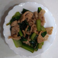 ☆★☆mint☆★☆'s cooksnap of when they made 豚こまと小松菜のオイスターソース炒め.