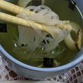 ゆけり３兄弟's cooksnap of when they made 超簡単♡お吸い物スープ春雨.