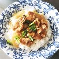 ゆうき＆かずきママ's cooksnap of when they made ランチ☆時短♪簡単♪葱と油揚げ☆きつね丼.
