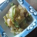ぴん、's cooksnap of when they made キャベツとちくわの酢の物.