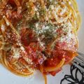 たみゅこ's cooksnap of when they made トマト缶で簡単パスタ.