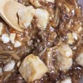 耳長おじさん's cooksnap of when they made 【辛くない】和風麻婆豆腐【合わせ調味料】.
